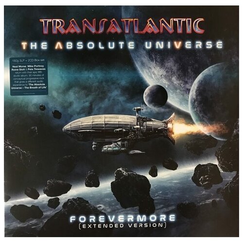 TRANSATLANTIC THE ABSOLUTE UNIVERSE – FOREVERMORE (EXTENDED VERSION) 3LP+2CD Box Set 180 Gram Black Vinyl 12