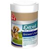 8in1 (8в1) Excel Brewers Yeast - Пивные дрожжи для кожи и шерсти для собак и кошек 260 табл - изображение