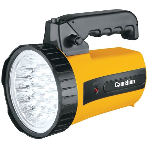 фото Фонарь 35led 29315 (аккум. 220в желт.; 6в 4а-ч пласт. короб.) camelion 10469 (цена за: 1 шт.)