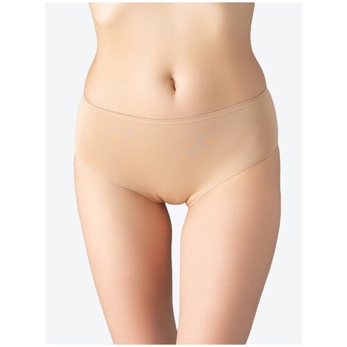 фото Трусы omsa, размер 48, бежевый