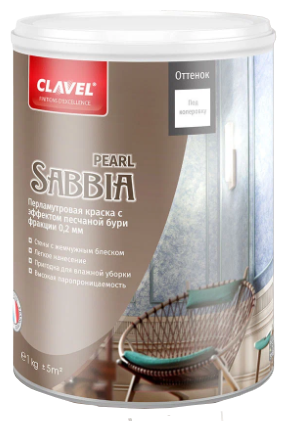 Декоративное покрытие Clavel Sabbia Pearl