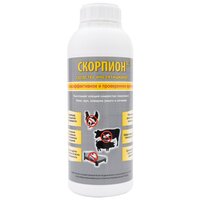 Скорпион SC препарат от красного куриного клеща, блох, мух и др. насекомых (1 литр)