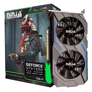 Видеокарта Ninja GTX1650 NK165DF46F PCIE 896SP 4G 128BIT GDDR6 DVIHDMIDP