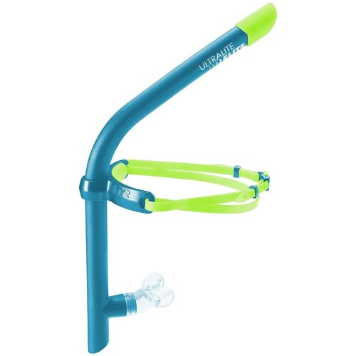 фото Трубка для плавания tyr ultralite snorkel elite, голубой