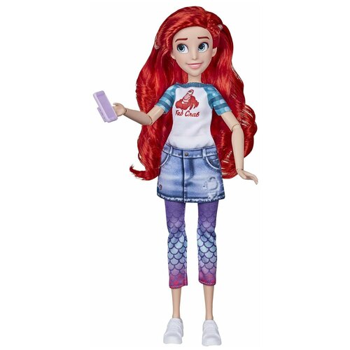 Кукла Disney Princess Hasbro Комфи Ариэль, 29см, аксессуары