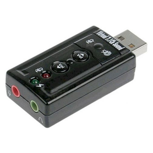 Звуковая карта USB TRUA71 (C-Media CM108) 2.0 ASIA 8C V & V звуковая карта c media usb синего цвета