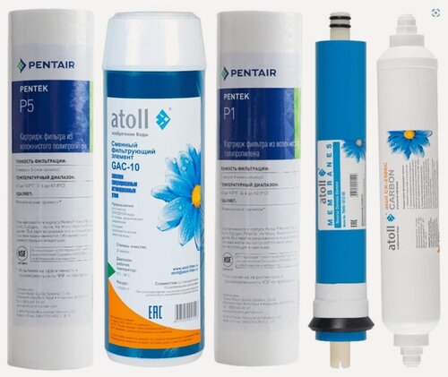 Изображение товара Atoll набор картриджей 102