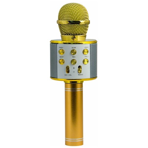 Караоке Микрофон Блютуз Magic Acoustic Superstar/Bluetooth микрофон для Девочек Мальчиков Взрослых/Караоке 3-в-1