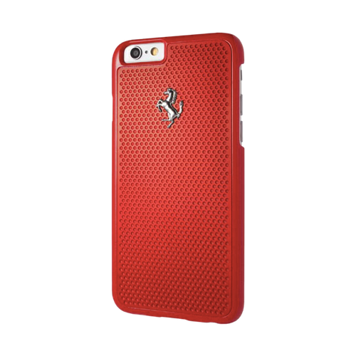 Накладка Ferrari Aluminium Plate Hard для iPhone 6 / 6s - Red