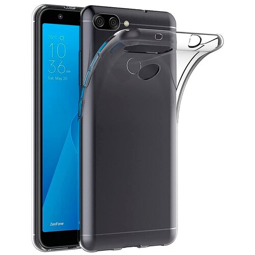 Защитный чехол на Asus Zenfone Max Plus M1 (ZB570TL), Асус Зенфон Макс М1 Плюс прозрачный силиконовый чехол сине красные кости на asus zenfone max plus m1 zb570tl асус зенфон макс м1 плюс