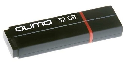 Флешка Qumo Speedster 32 Гб usb 3.0 Flash Drive - чёрный