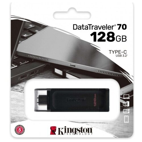 Флэш-диск USB 128Gb Kingston DataTraveler 70 (DT70/128GB)