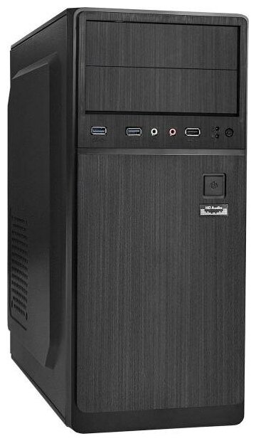 Корпус ATX Exegate EX287140RUS Без БП чёрный