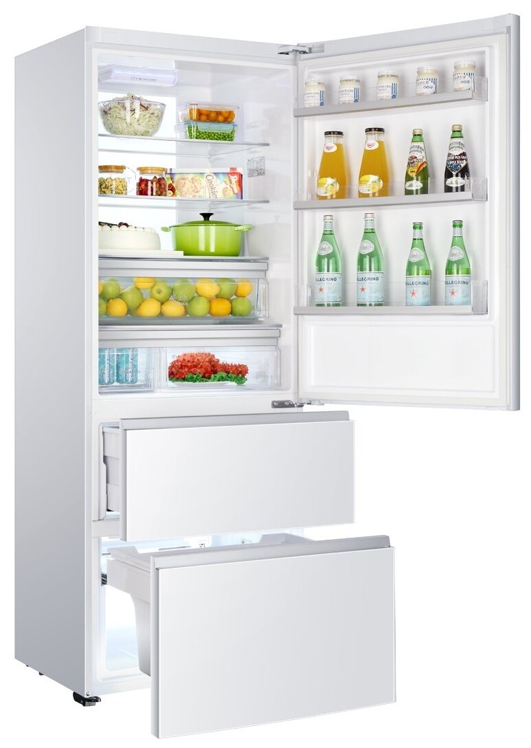 Холодильник Haier A3FE742CGWJRU, белый - фотография № 4
