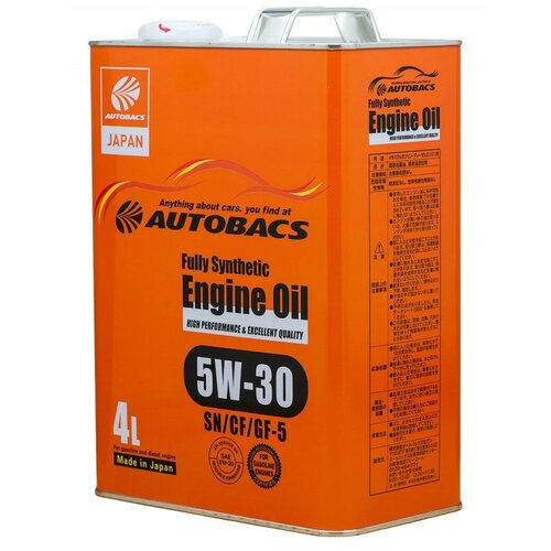 AUTOBACS Fully Synthetic 5W30, 4л