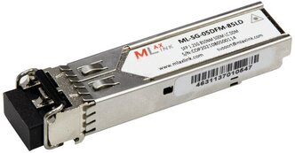 Модуль MlaxLink оптический многомодовый SFP, 1.25Гб/с, 0.5км, 850нм, 2xLC, DDM