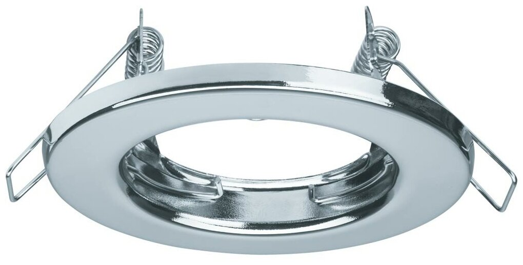 фото Светильник встраиваемый GU5.3 MR16 50 Вт 80 мм IP20 Navigator ДВО (61596) белый