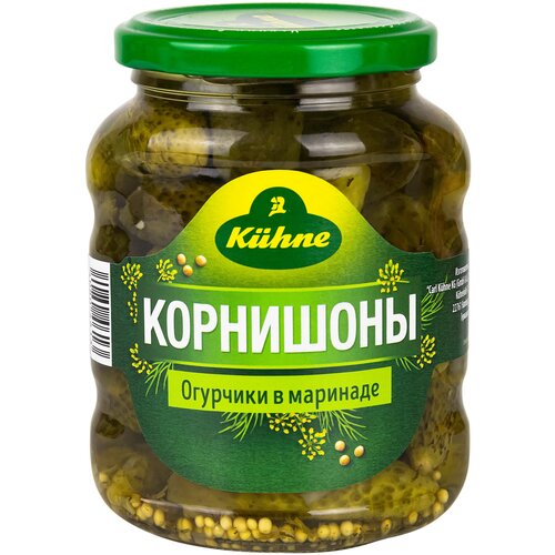 Корнишоны Kuhne Cornichons, 330 г