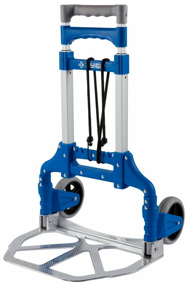 фото ЗУБР Тележка ЗУБР "эксперт" хозяйственная, складная, максимальная нагрузка 60 кг