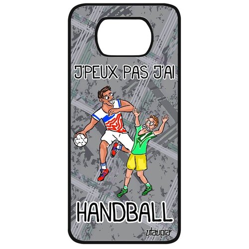 фото Стильный чехол на телефон // xiaomi poco x3 pro // "не могу - у меня гандбол!" хэндбол крутой, utaupia, серый