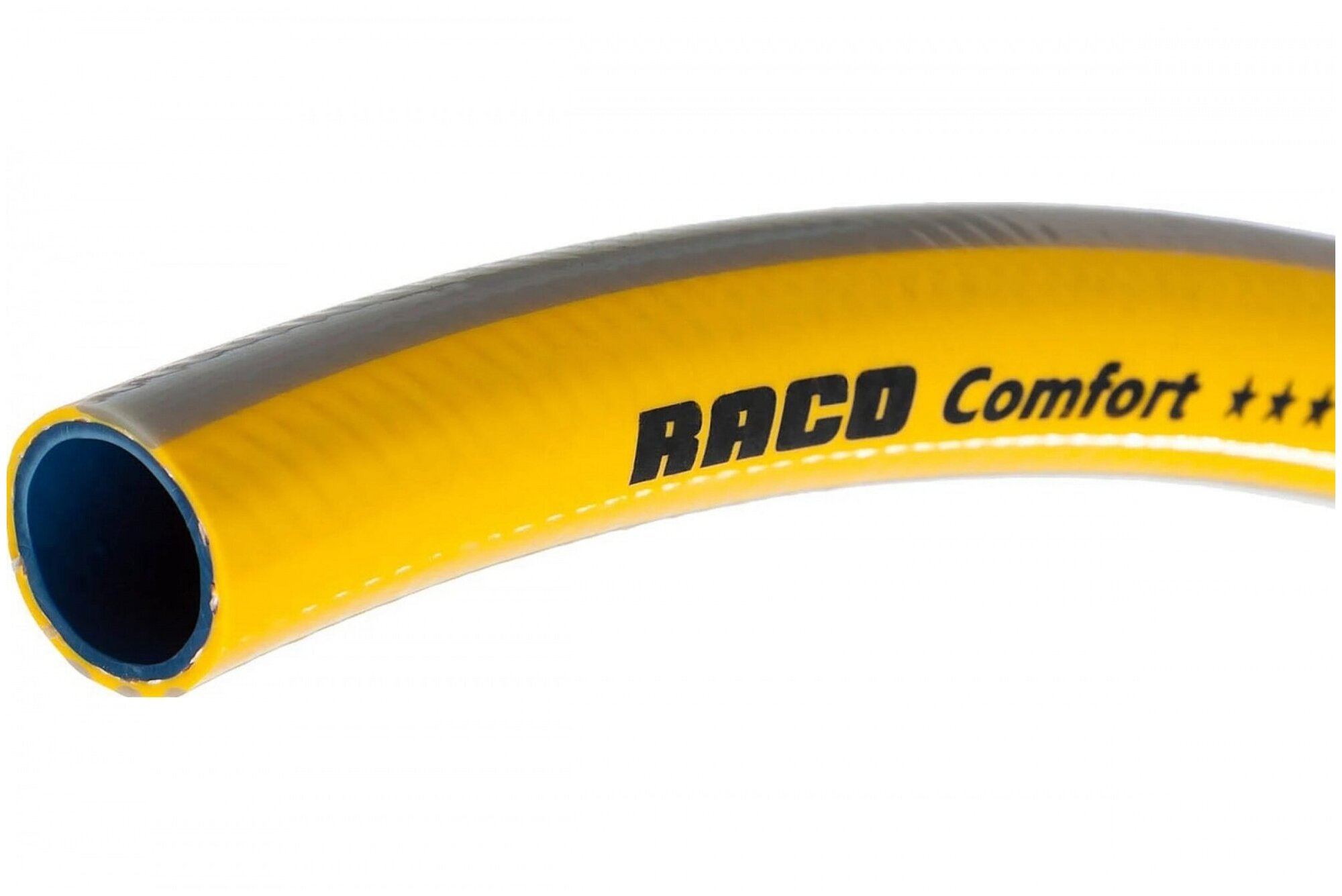Поливочный шланг RACO Comfort 1, 20 м, 25 атм, трёхслойный, армированный 40303-1-25 - фотография № 2