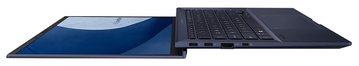 Ноутбук ASUS ExpertBook B9 B9400CEA i7-1165G7 16Gb SSD 512Gb Intel Iris Xe Graphics 14 FHD IPS 66Втч Win10Pro СинийЧерный B9400CEA-KC0344R 90NX0SX1-M04060