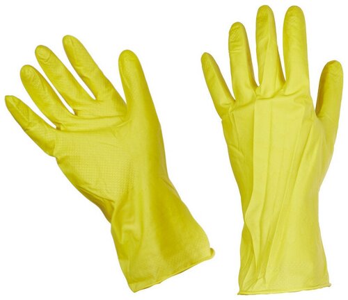 Перчатки хозяйственные латексные Gloves Household, 1 пара