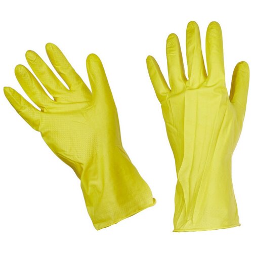 Перчатки хозяйственные латексные Gloves Household, 1 пара