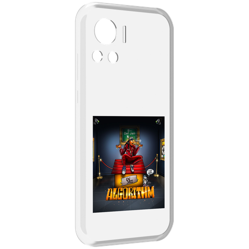 Чехол MyPads Snoop Dogg ALGORITHM для Motorola Edge 30 Ultra задняя-панель-накладка-бампер