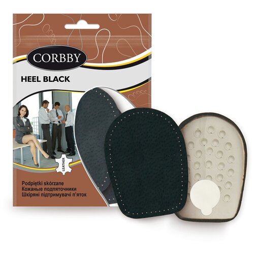 Corbby HALF BLACK полустельки под мысок из высококачественной натуральной кожи. Размер 37/38
