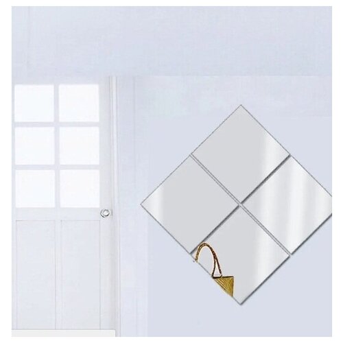 Зеркальная плитка, Victoria Glass, серебро, 200*200