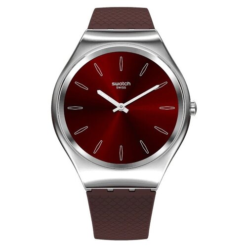 Наручные часы swatch, серебряный