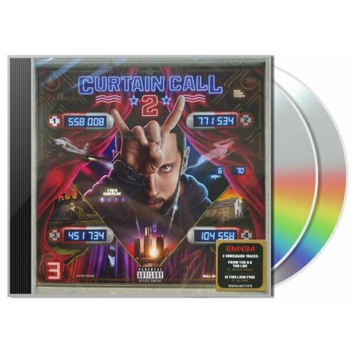 audio cd eminem curtain call 2 2 cd Audio CD Eminem. Curtain Call 2 (2 CD)