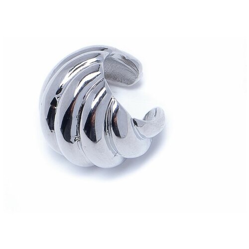 Серьги каффы Moon Paris, серебряный