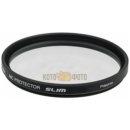 Защитный фильтр Kenko 67S MC Protector Slim 67mm светофильтр kenko 37s mc protector slim