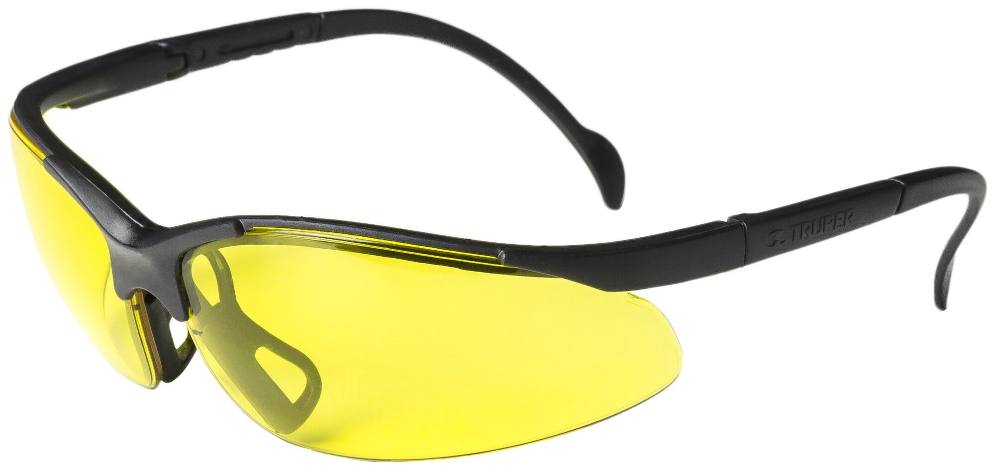 Солнцезащитные очки TRUPER, узкие, спортивные, ударопрочные, с защитой от УФ, устойчивые к появлению царапин, черный - фотография № 4