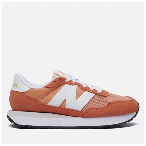 фото Женские кроссовки new balance 237 classic оранжевый , размер 38 eu