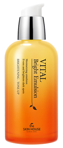 Эмульсия витаминизированная осветляющая для сияния кожи THE SKIN HOUSE Vital Bright Emulsion 130мл