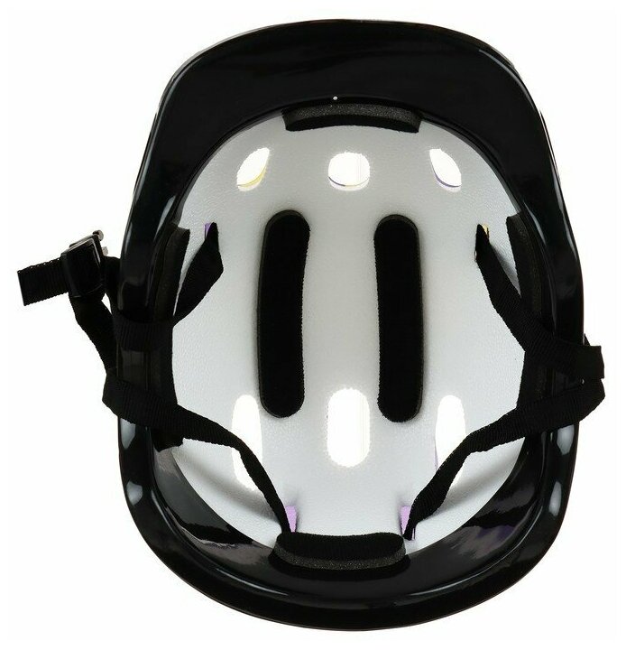 Шлем защитный детский OT-H6, размер M, обхват 52-54 см, цвет синий