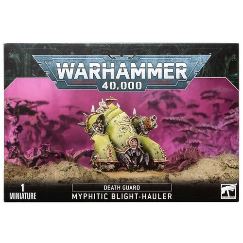 Миниатюры Warhammer 40000 Games Workshop Набор: Гниловоз Гвардии Смерти (Death Guard Myphitic Blight-Hauler)