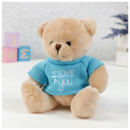 фото Мягкая игрушка «медведь», в кофте, цвета микс dreammart
