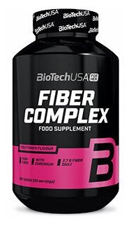 Стимуляторы похудения BioTech USA Fiber Complex (120 таблеток) Фруктовый пунш