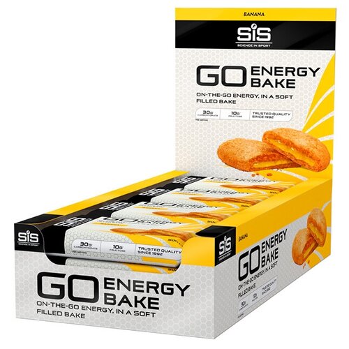 фото Углеводный энергетический батончик с начинкой sis go energy bake, 50г (апельсин) science in sport