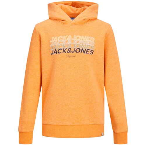 Jack  & Jones, джемпер-толстовка для мальчика, Цвет: оранжевый, размер: 128