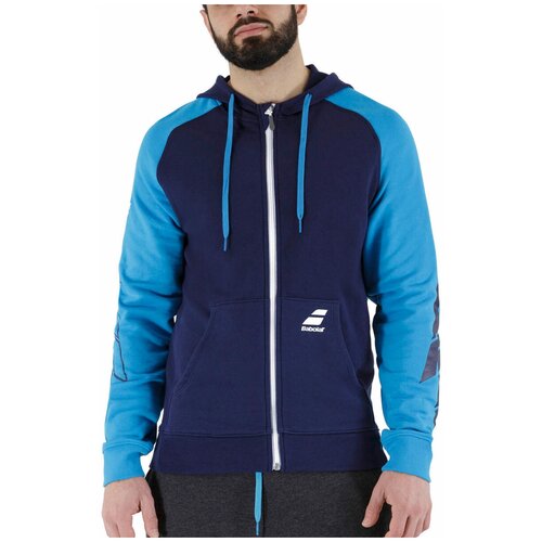 Куртка с капюшоном( худи)Drive Hood Jacket Babolat Drive Blue размер XL