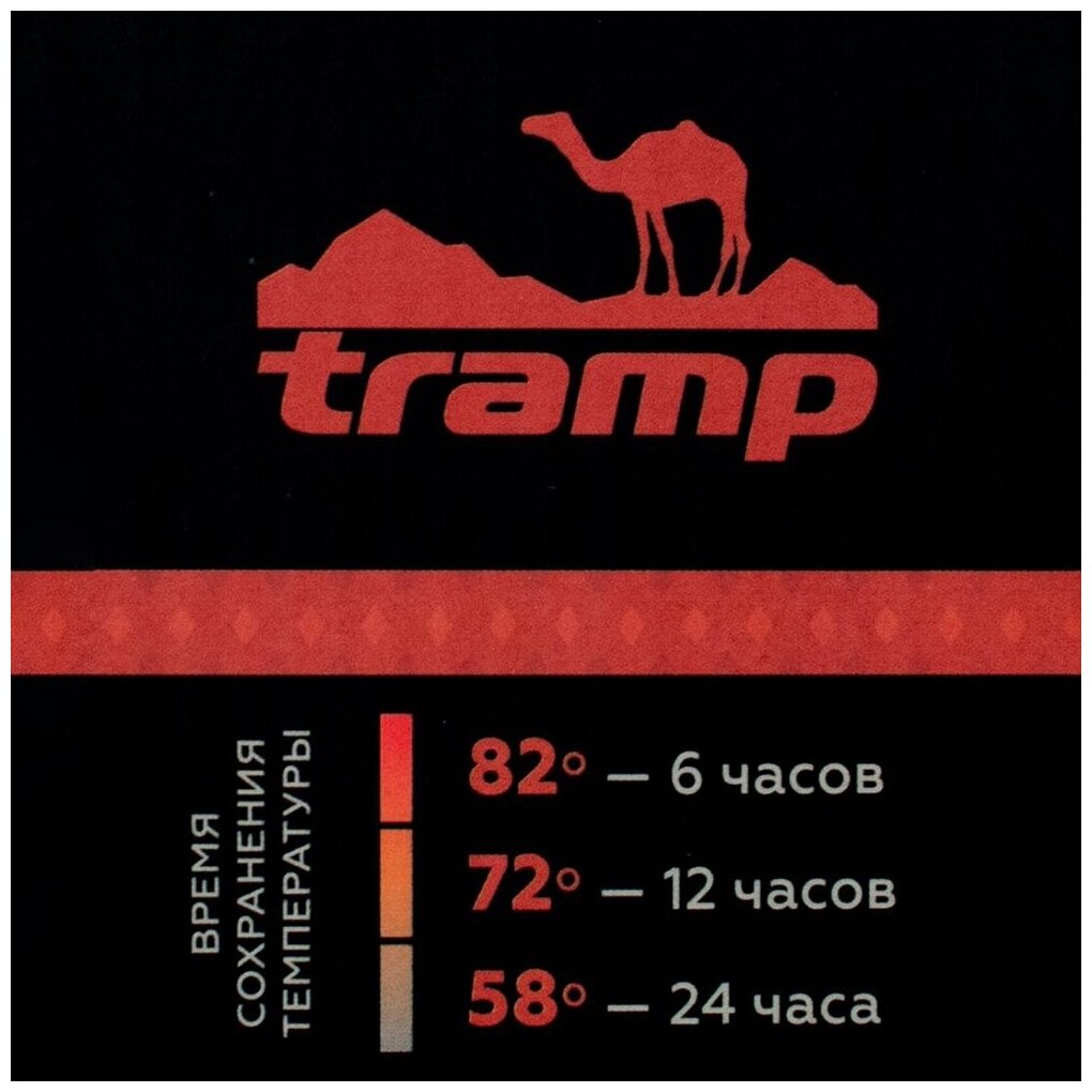 Классический термос Tramp Expedition line, 1.2 л, оливковый - фотография № 5
