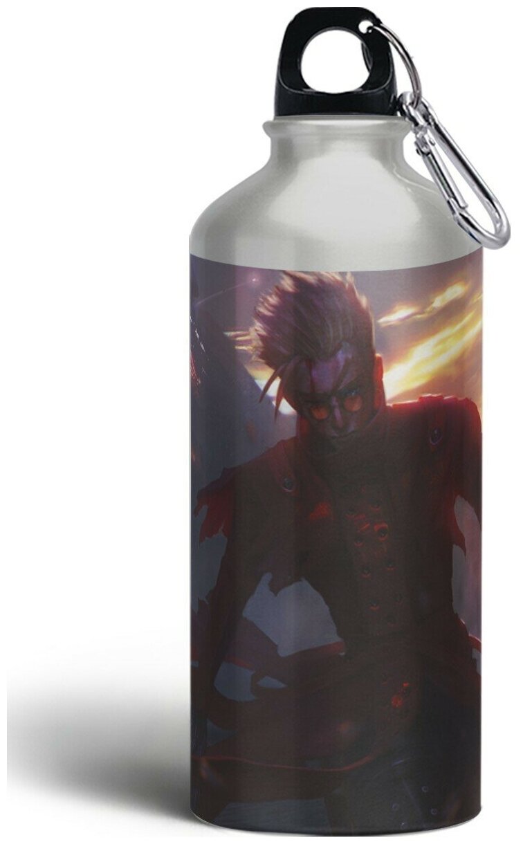 Бутылка спортивная/туристическая фляга аниме триган trigun - 6450