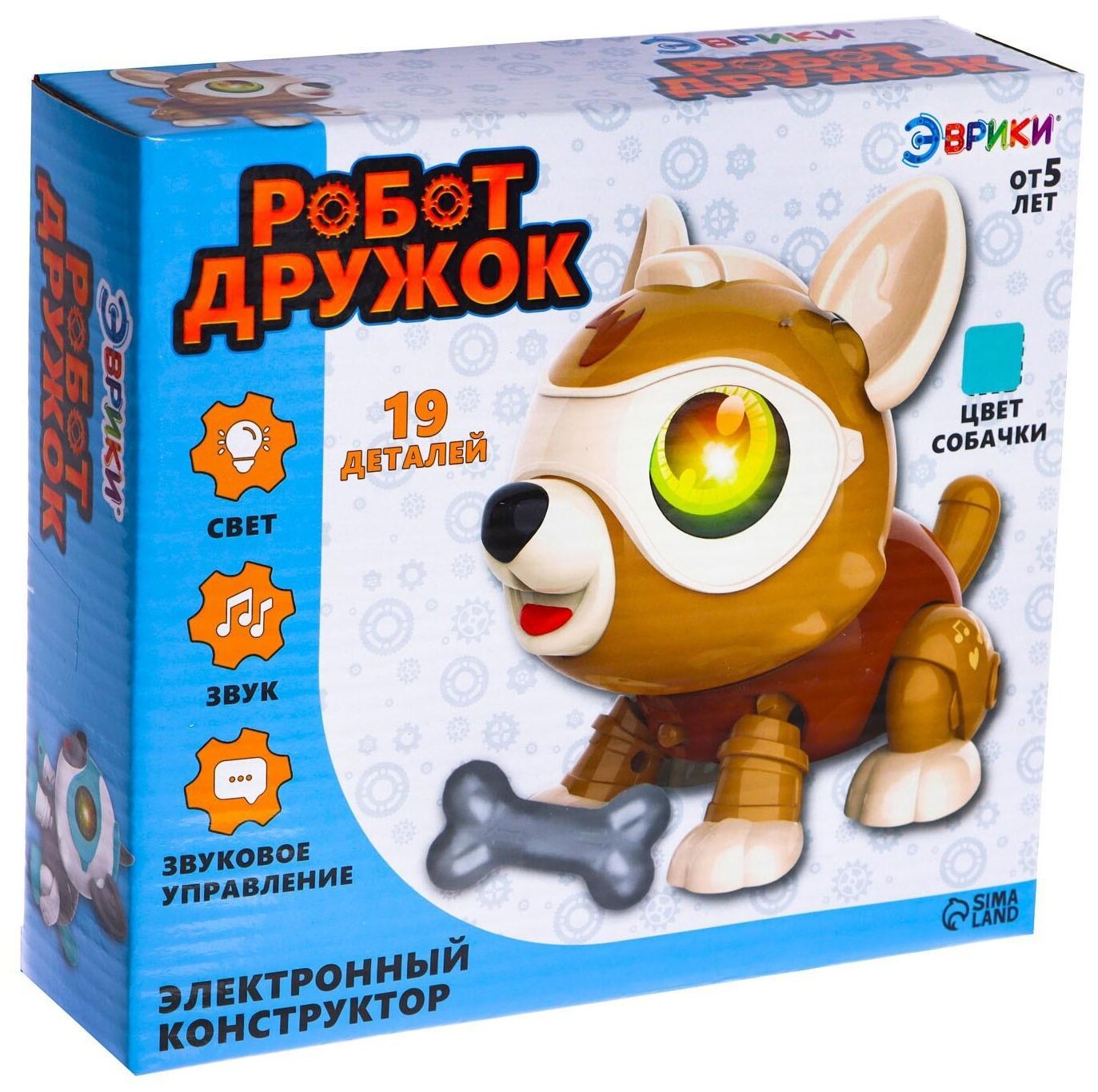 фото Конструктор ЭВРИКИ 7018170 / 7018169 Дружок