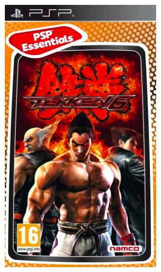 Игра для PlayStation Portable Tekken 6