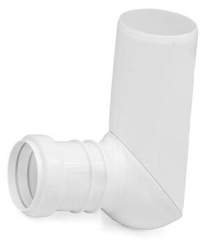 фото Канализационный переходник-колено LEO MINOR RN53 50х32 мм угол 0-90 град. регулируемый